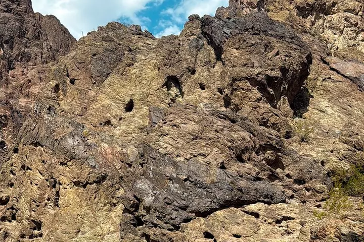 Goldstrike Hot Springs and 124 Degree Magma Heated Waterfall Hike