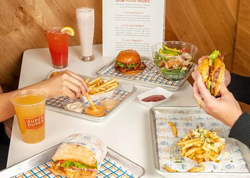 5% Cash Back at Super Duper Burgers Castro