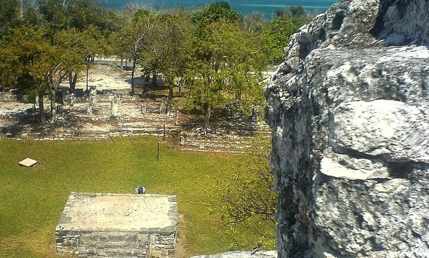Image 10: Cancun Sightseeing El Meco Site, Letters and Shopping