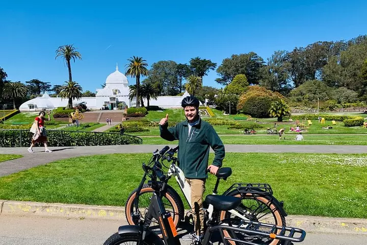 Summer of Love San Francisco Guided eBike Tour Golden Gate Park