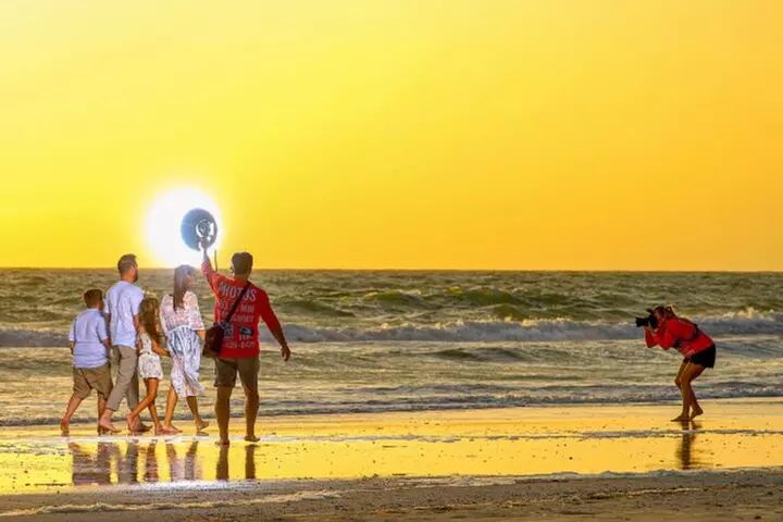 Family Sunset Photos - Clearwater Beach