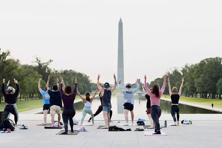 Sunrise Yoga Classes at the Lincoln Memorial - Primary Image