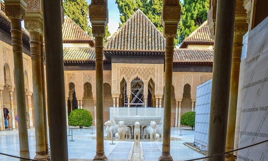 Image 4: Tour privado: Palacios de la Alhambra y Nazarí - Viaje en el Tiempo