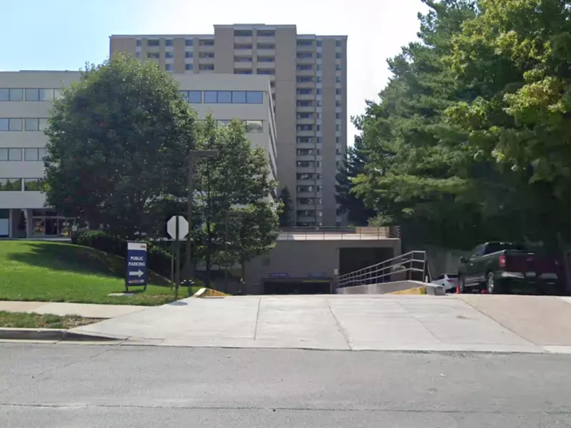 Parking at 5550 Friendship Blvd. Garage