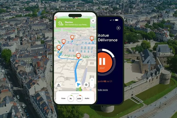 Nantes Visite audioguidée à pied 2h30 et 30 commentaires audios - Primary Image