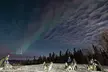 Aurora Activity at Sluice Box Sled Dogs - Second Medium