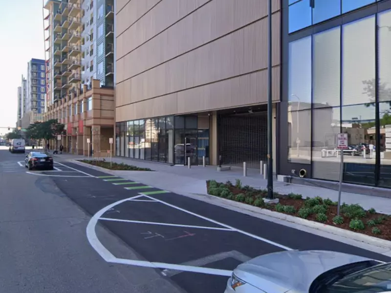 Parking at 1900 Lawrence St. Garage