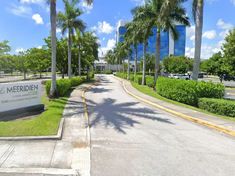 Parking at Le Meridien Fort Lauderdale Airport Lot