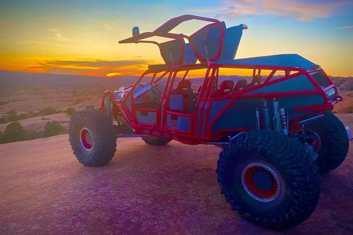 Private Moab Mega Buggy Poison Spider Sunset Tour - Second Medium