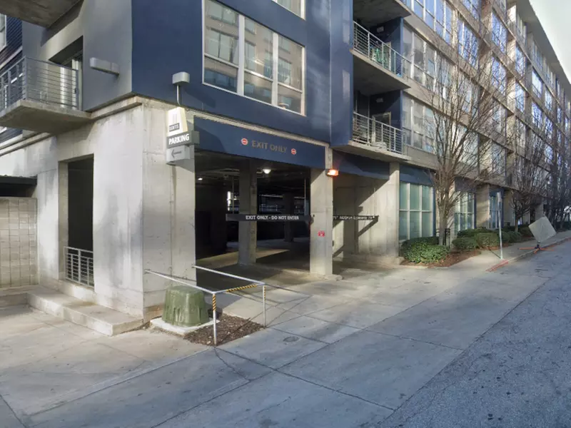 Parking at 1016 Lofts Garage