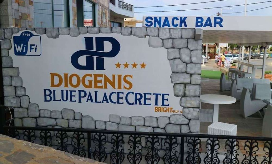 Image 64: ✈ KRETA | Kato Gouves - Diogenis Blue Palace Hotel 4* - Odkryty basen