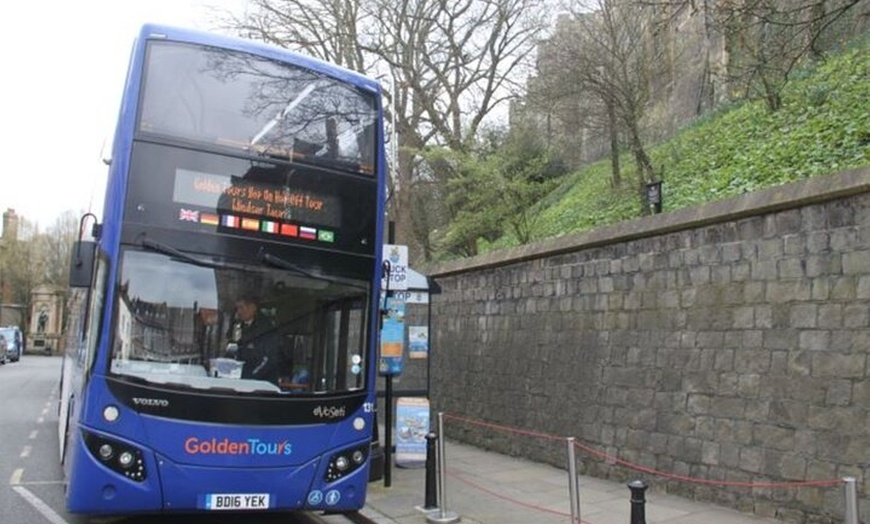 Image 5: Stonehenge Inner Circle and Windsor Open Top Bus Tour