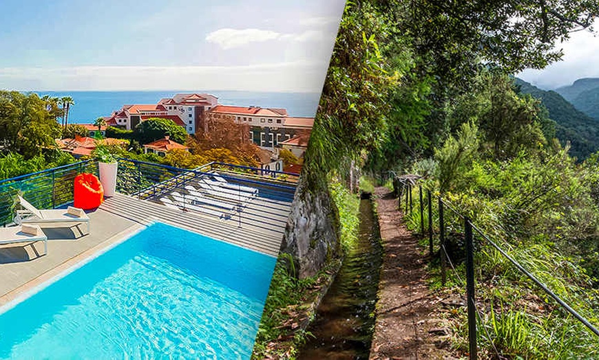 Image 1: ✈ MADÈRE | Funchal - Trek 4 randonnées & hotel Terrace Mar Suite 4*...