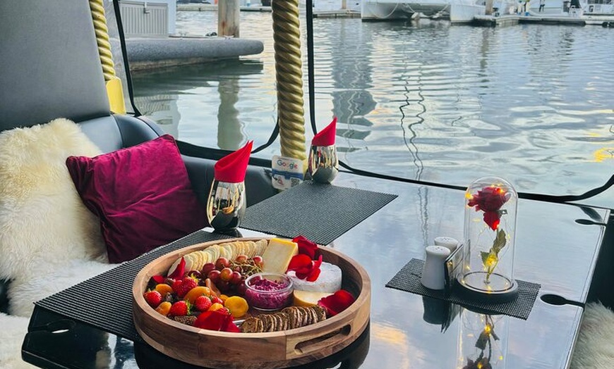 Image 6: Private, luxury Gold Coast Gondola cruise with cheese & wine