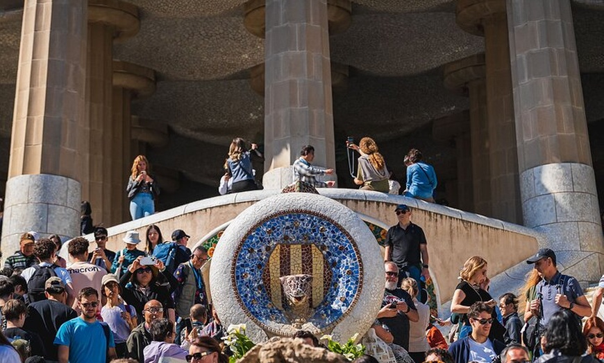 Image 10: Barcelona : Visita Guiada al Park Güell & Entradas con Entrada Rápida