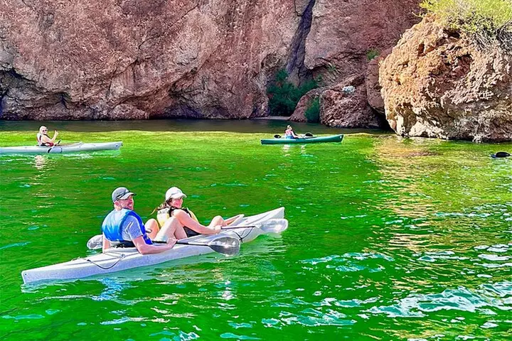 Emerald Cave Kayaking Tour from Las Vegas, Best Dam 1/2 Day Trip