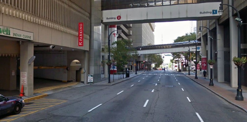 Parking at 230 Ted Turner Dr. Garage