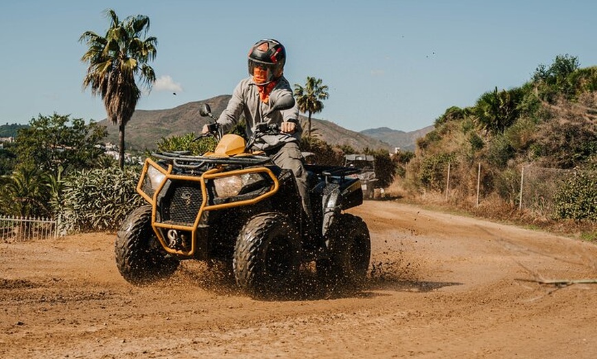 Image 3: 1 Hora de Aventura Guiada en Quads ATV en Mijas Málaga