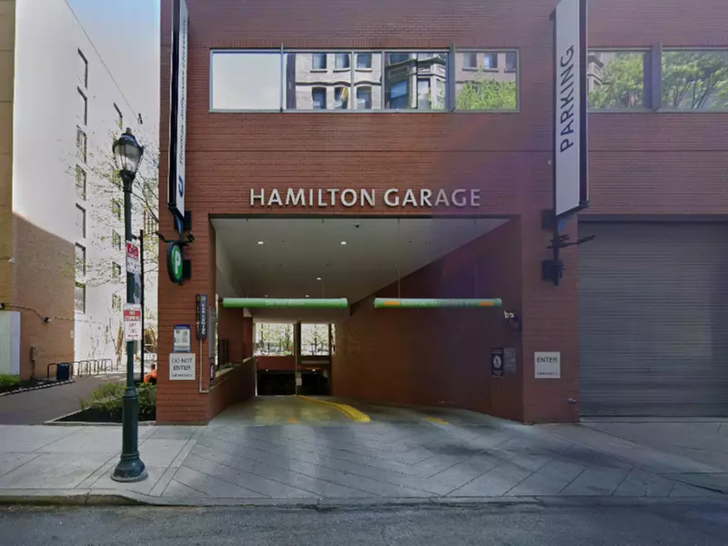 Parking at Hamilton Garage - Second Medium