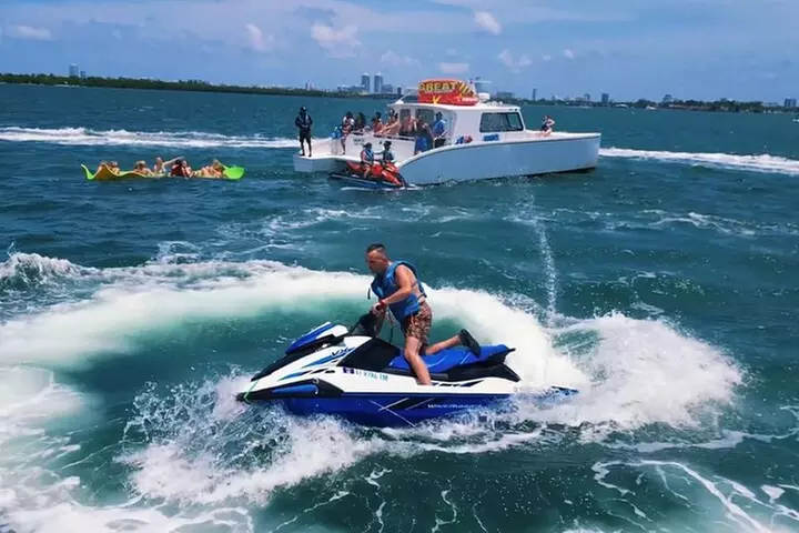 Miami Self drive Jet Ski with Bluetooth Speakers