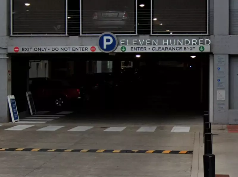 Parking at HCA Garage