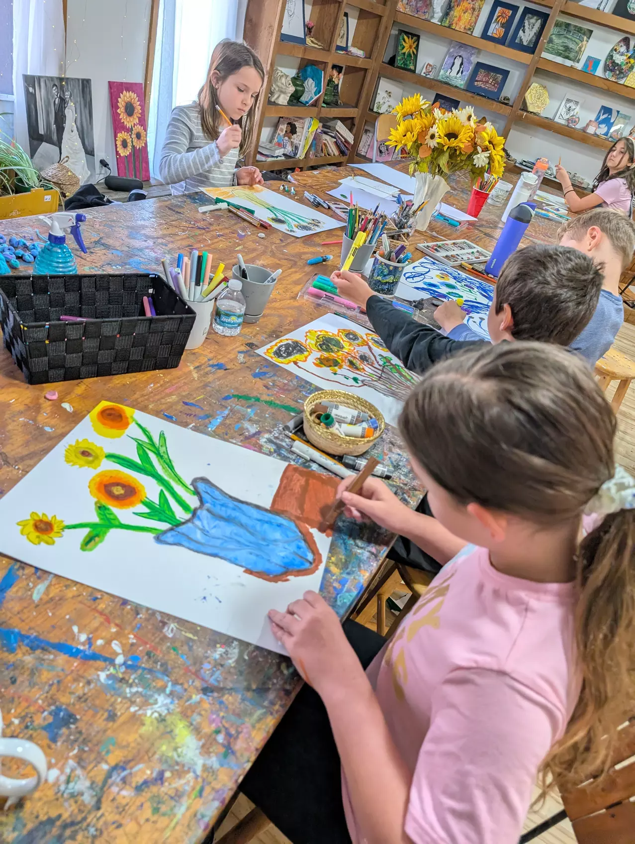 $10 For A Drop In Art Class (Includes Materials) (Reg. $20)