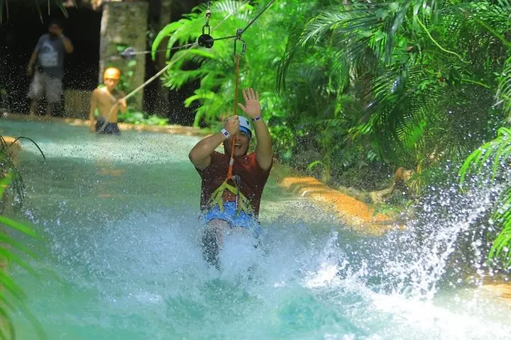 Ultimate extreme experience: ziplines, bungee, cenote and more!