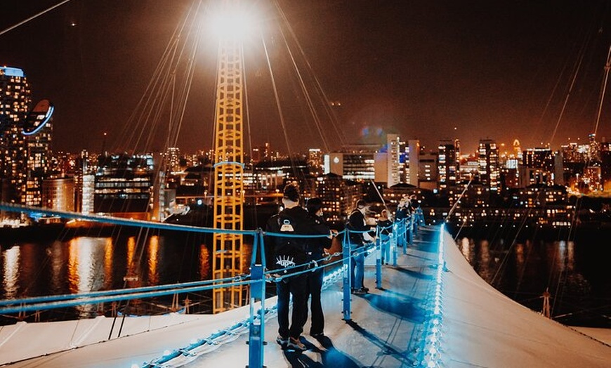 Image 2: Up at The O2:Twilight Climb with Guided Tour with Panoramic Views