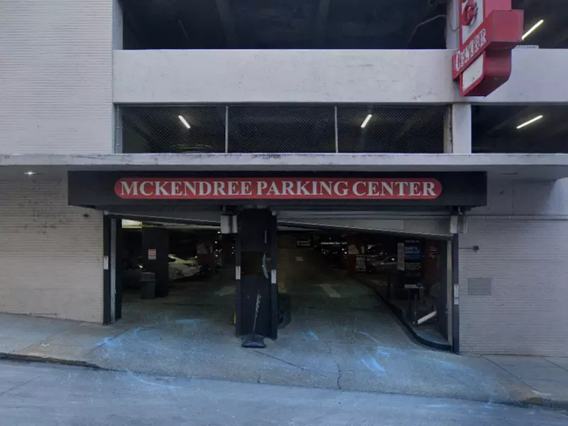 Parking at McKendree Garage