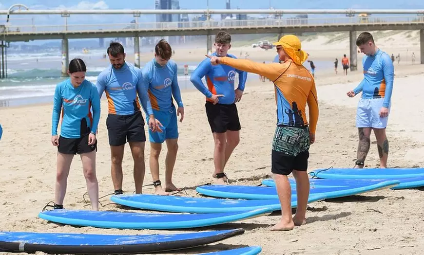 Image 3: 2 Hour Surf Lesson At The Spit, Main Beach (Ages 14+)