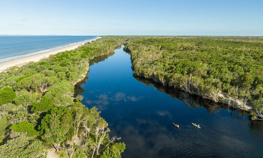 Image 6: Bribie Island 4WD Kayak and WWII Bunker Tour