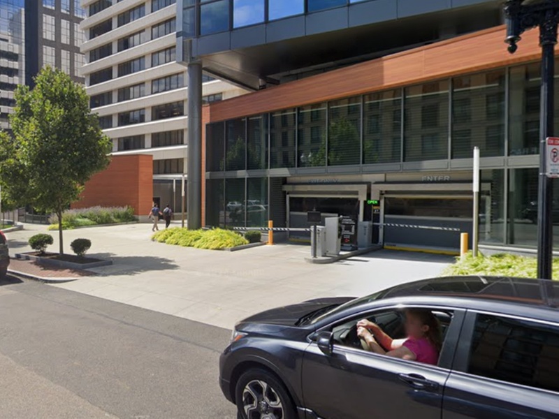 Parking at 321 Harrison Ave. Garage