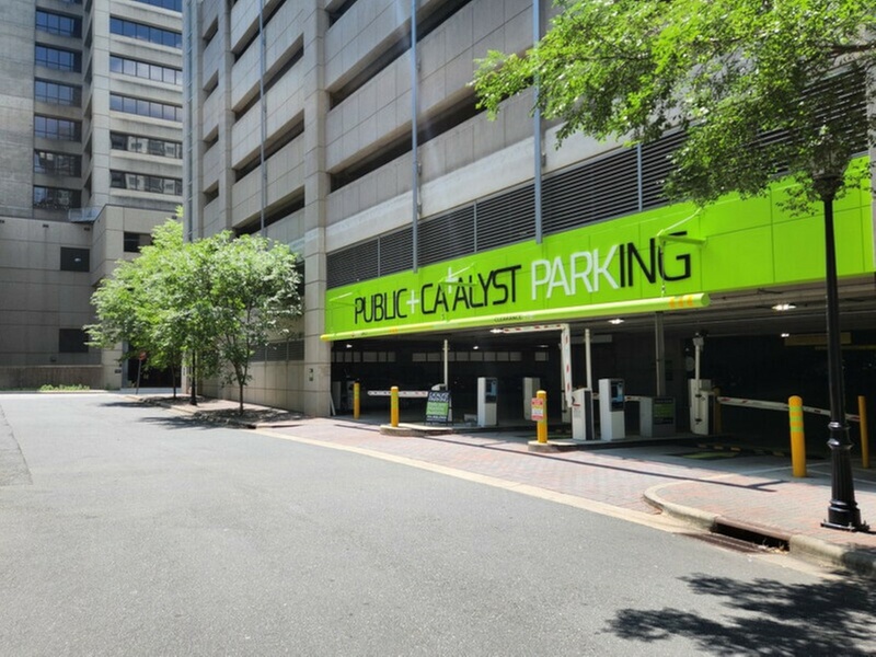 Parking at Catalyst Parking Garage