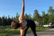 Yoga on the Farm in the Adirondacks - Second Medium