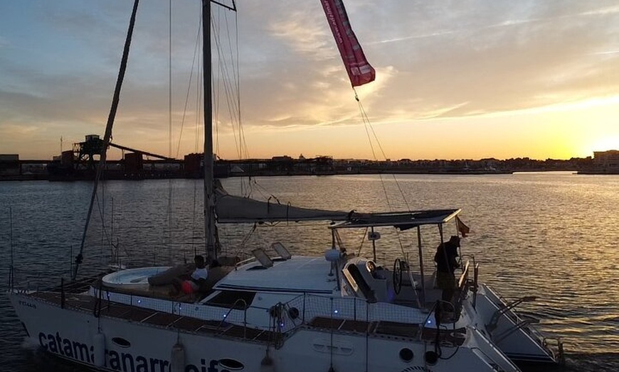 Image 1: Torrevieja Sunset Experience con Adelmar Catamarans and Boats