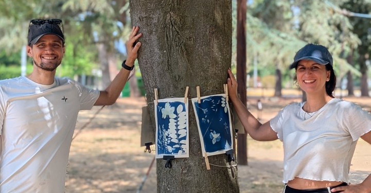 Experiencia de naturaleza de cianotipo en Tarragona