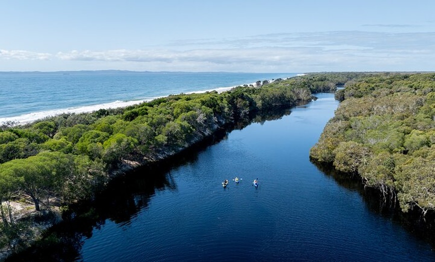 Image 2: Bribie Island 4WD Kayak and WWII Bunker Tour