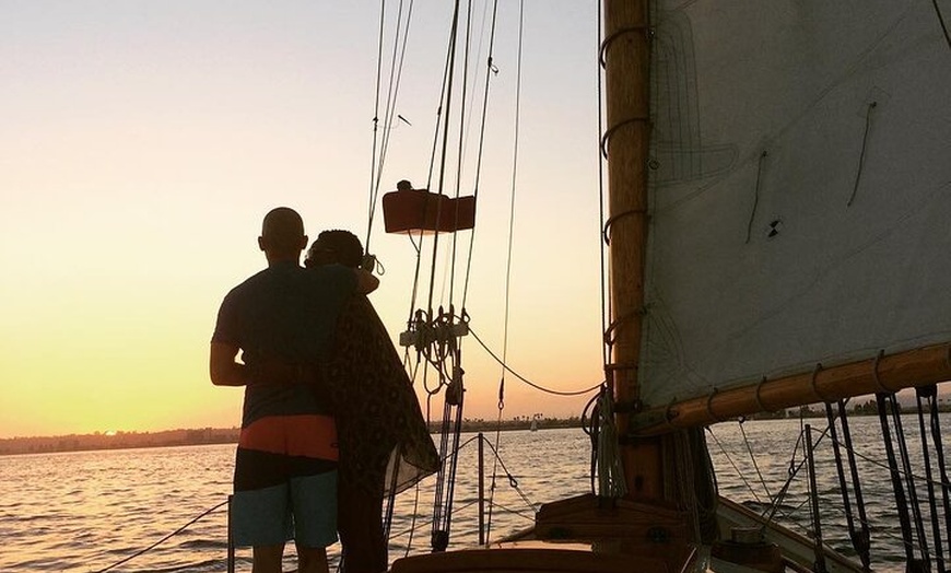 Image 6: Sunset and Afternoon Sailing Tours Aboard A Vintage Yacht