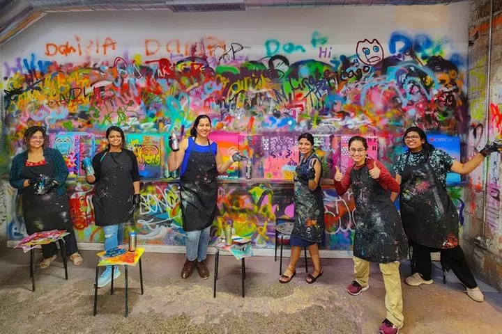 BYOB Spray Paint and Sip at Studio W.I.P.