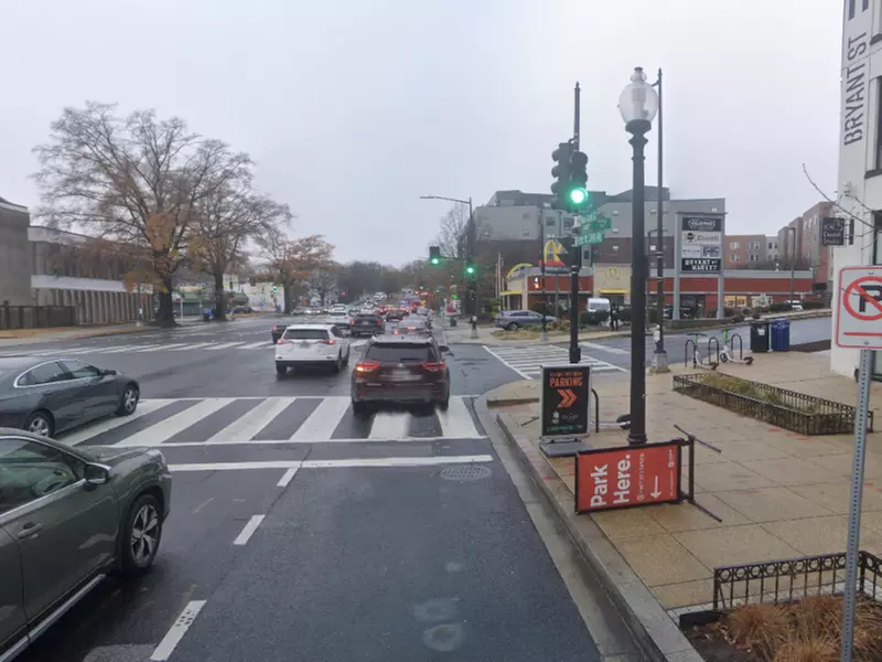 Parking at 514 Rhode Island Ave. NE. - P2426