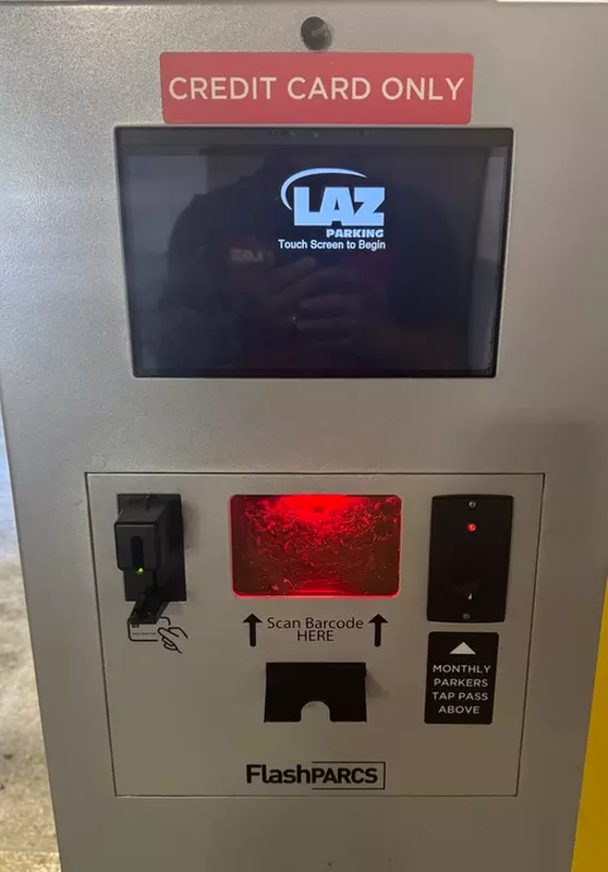 Parking at Block Y Garage