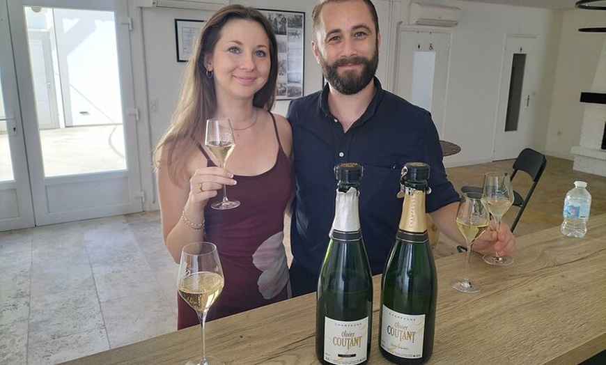 Image 13: Demi-journée groupe privé dégustation Champagne Domaine Coutant