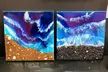 Resin Beach Scene Art Class Experience - Second Medium