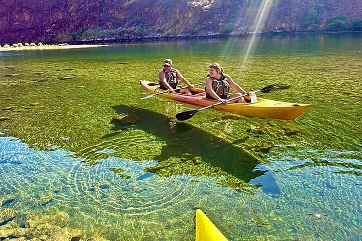 Hoover Dam Kayaking Trip, 6 Hot Springs, 6 Caves, 4 Waterfalls