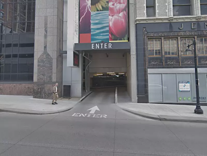 Parking at 1201 Walnut Garage