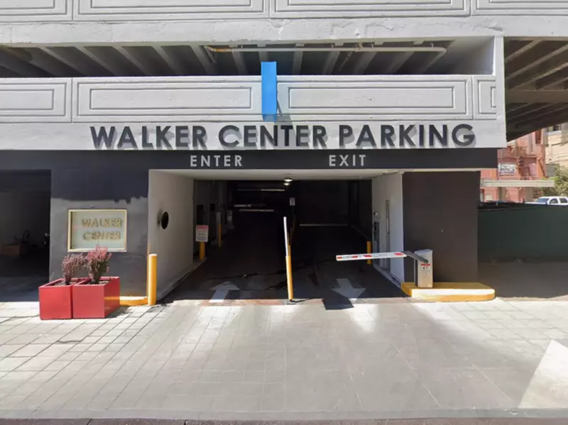 Parking at Walker Center Garage