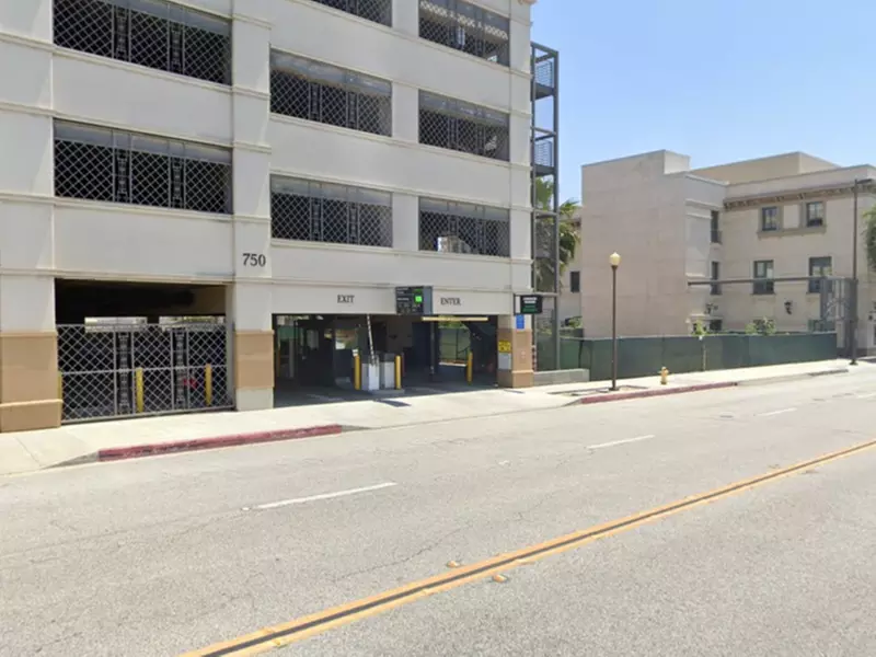 Parking at 750 S. Raymond Ave. Garage