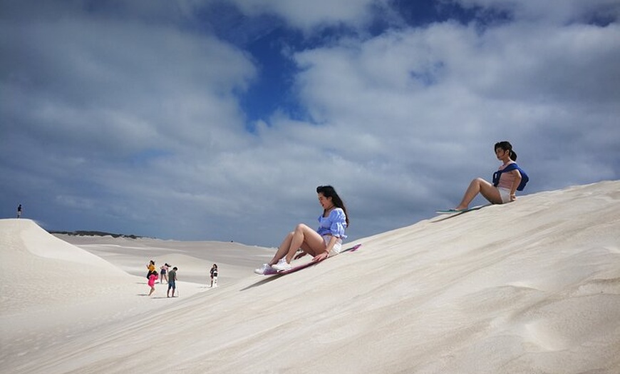 Image 2: Pinnacles+Lancelin Sand Dune Impression Day Tour from Perth