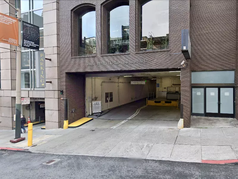 Parking at 650 California St. Garage