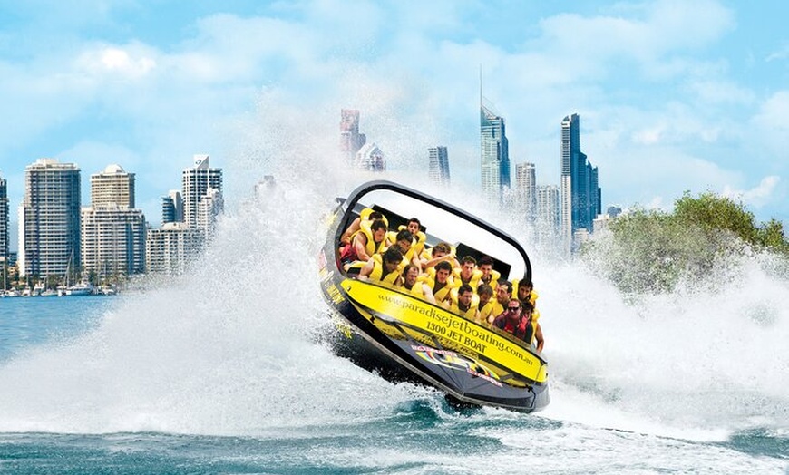 Image 1: Gold Coast JetBlast Jet Boat Ride – 40-Minute Thrill Experience
